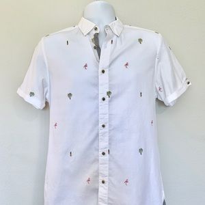 Ted Baker short sleeve Men’s Shirt sz 3